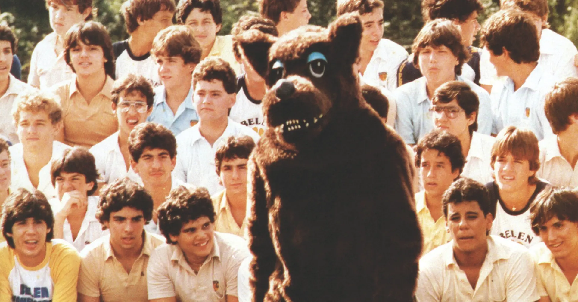 1984 Waldo the Wolverine at the opening of the campus in West Miami Dade.