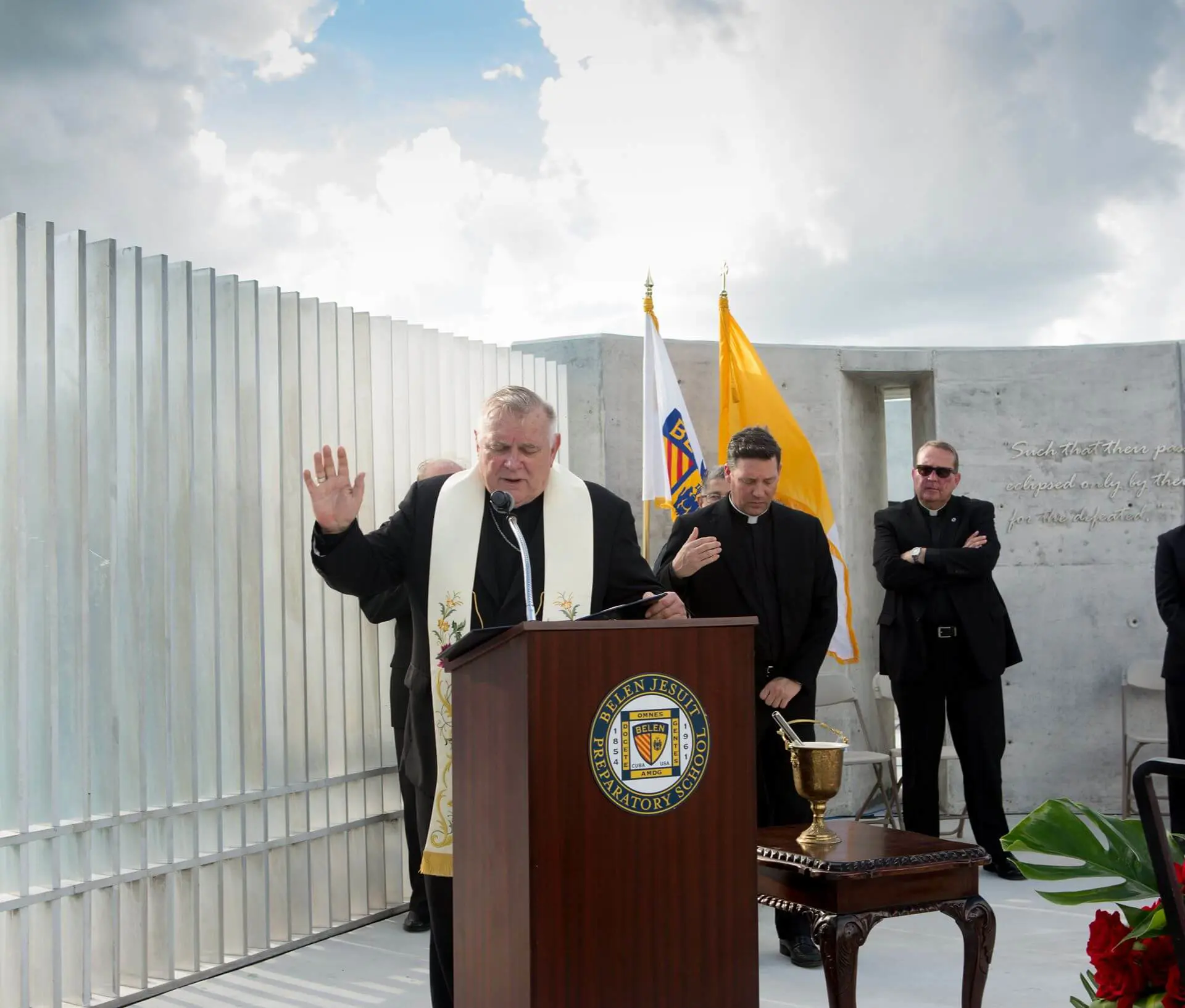 2018 Gian Zumpano Aquatic Center Blessing
