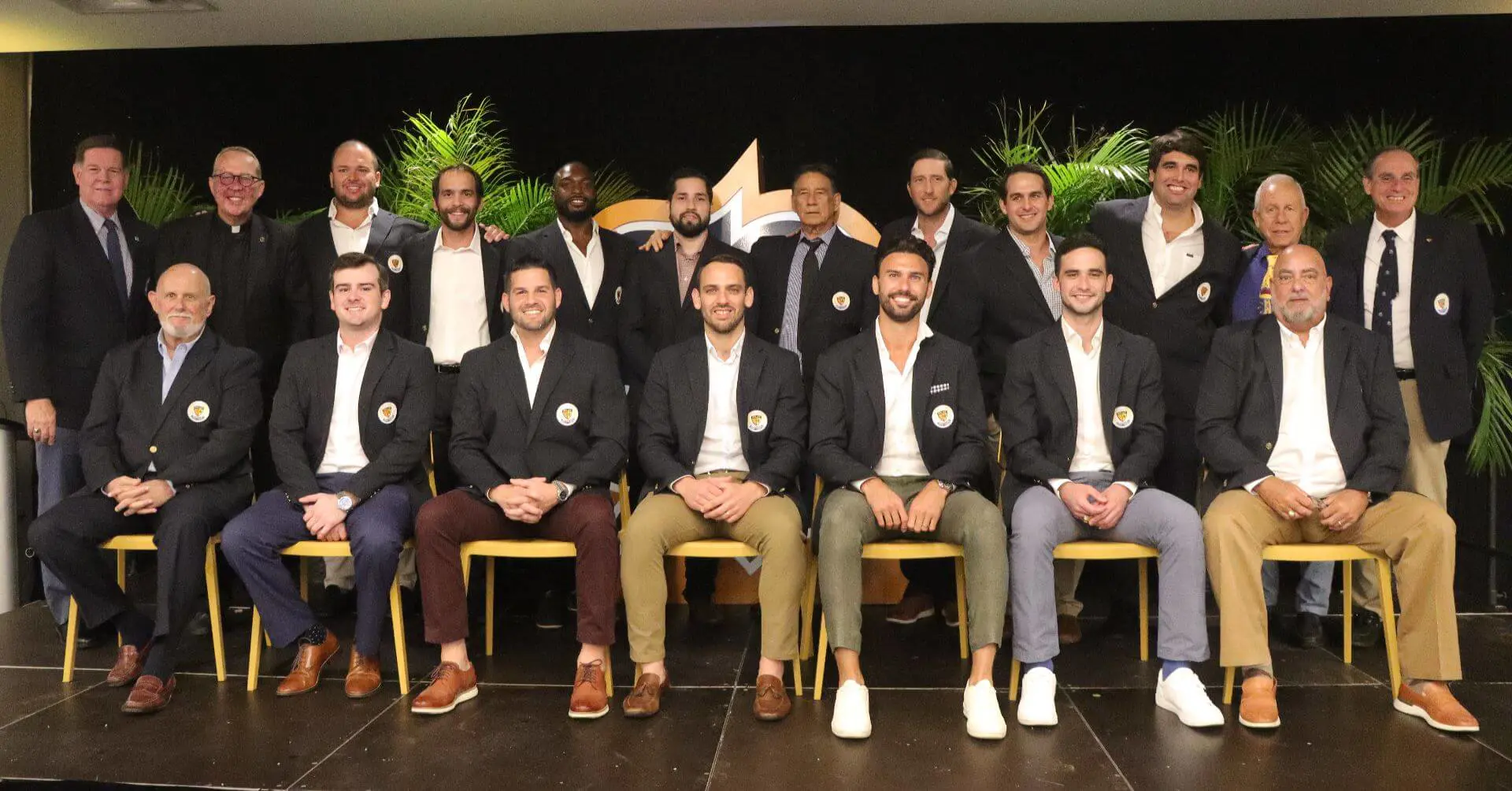 Belen Jesuit Alumni at the May 2023 Sports Hall of Fame Induction Ceremony.