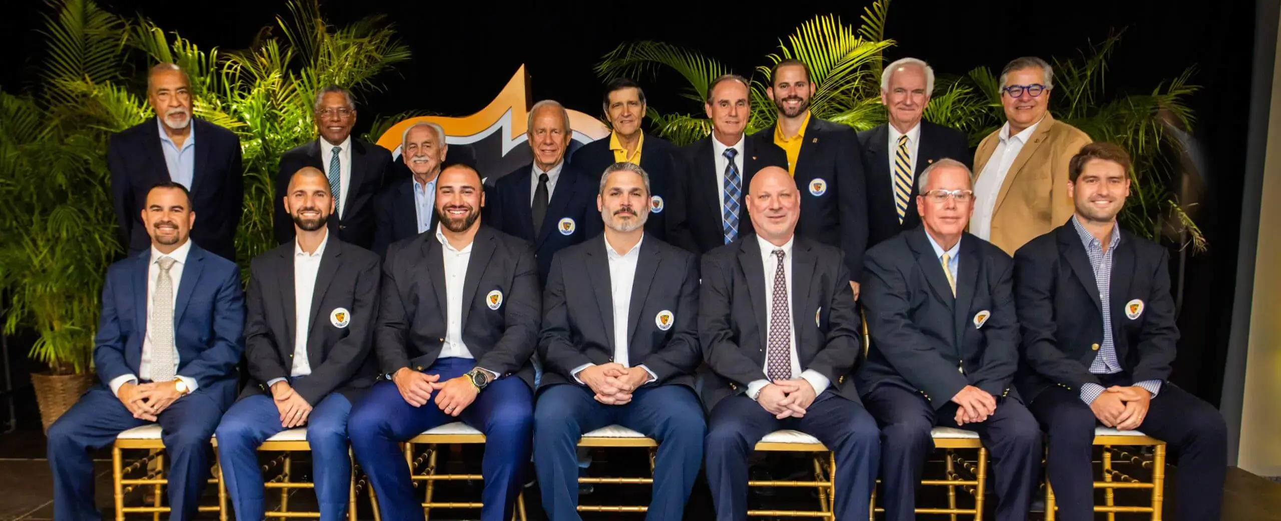 Belen Jesuit Alumni at the April 2024 Sports Hall of Fame Induction Ceremony.
