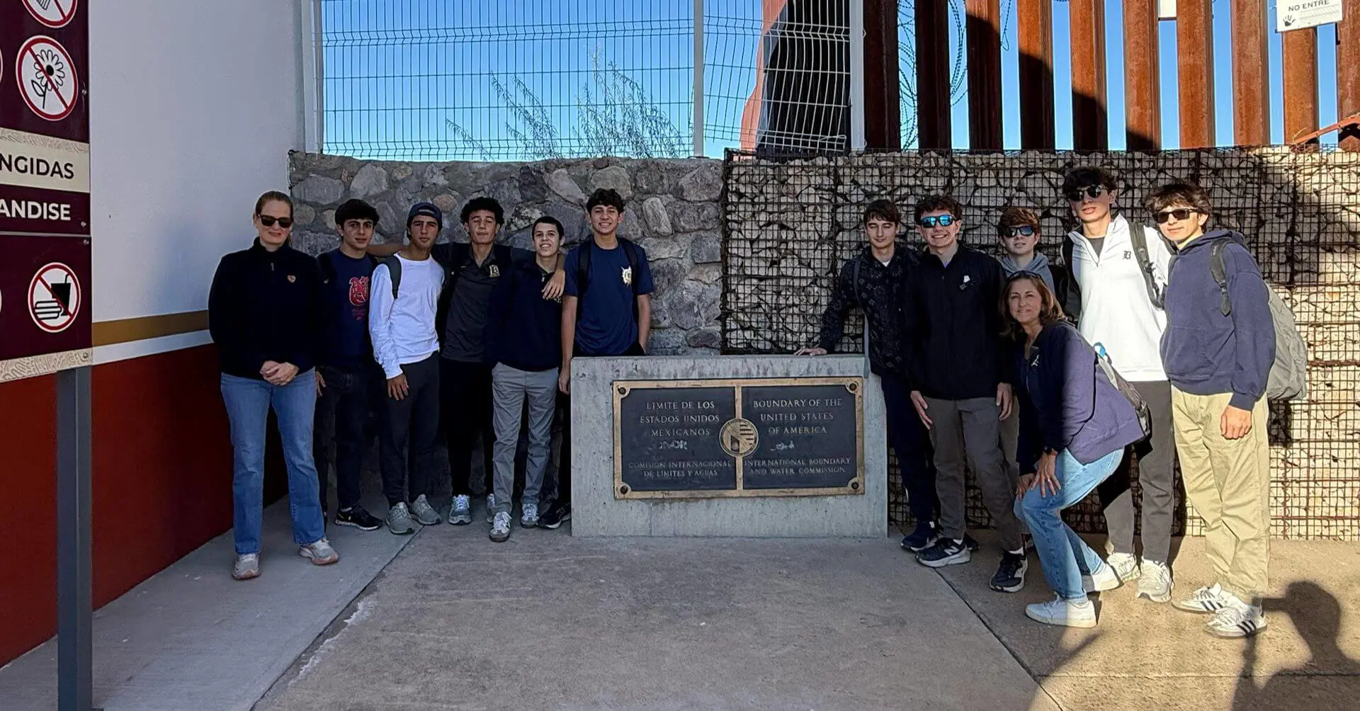 Belen Jesuit 2025 November Kino Border Initiative Mission Trip