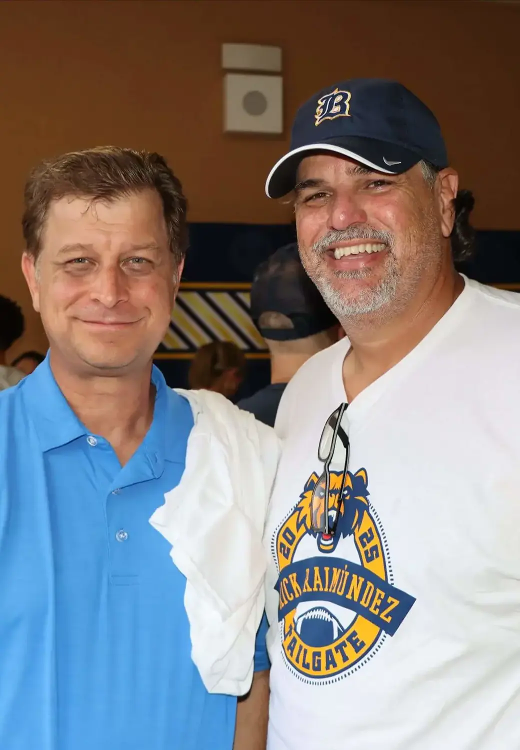 Belen Jesuit alumni attending an event.