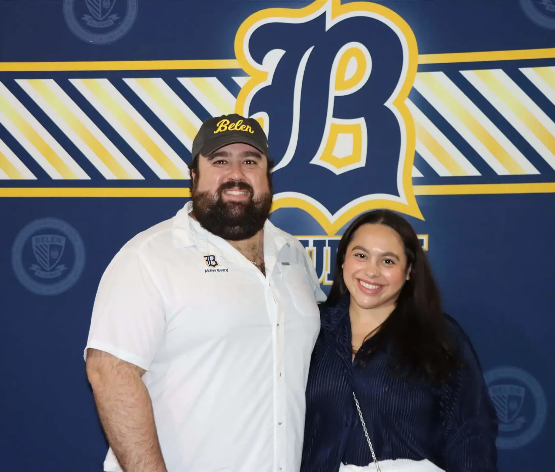 Belen Jesuit alumnus at Tailgate.