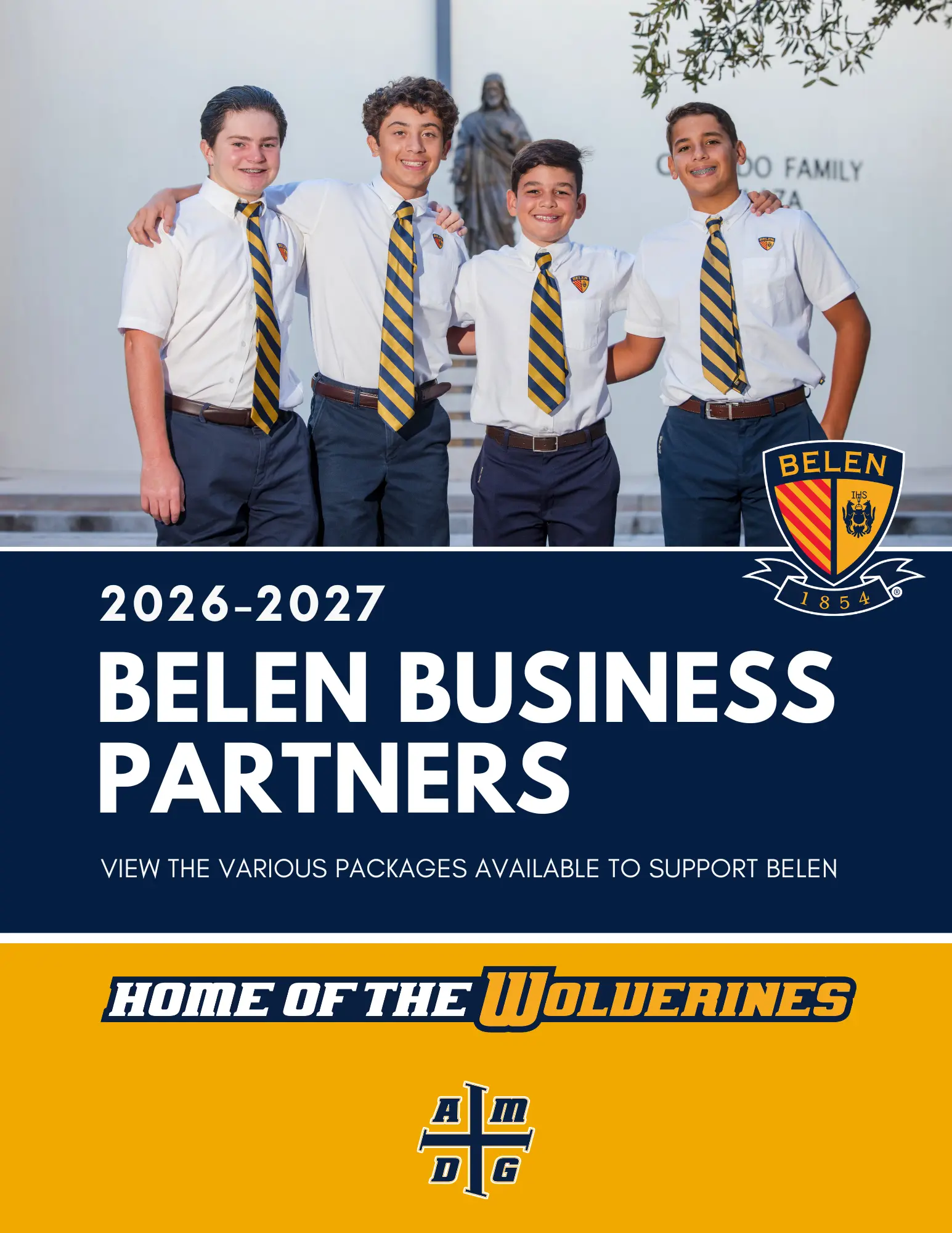 Business Partners Packages Booklet Cover