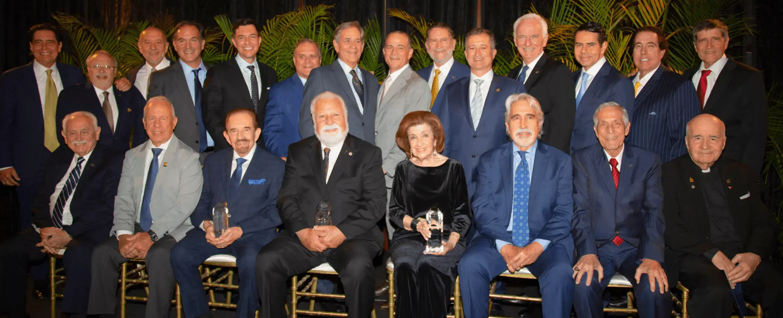 Hall of Fame award recipients group photo 2025