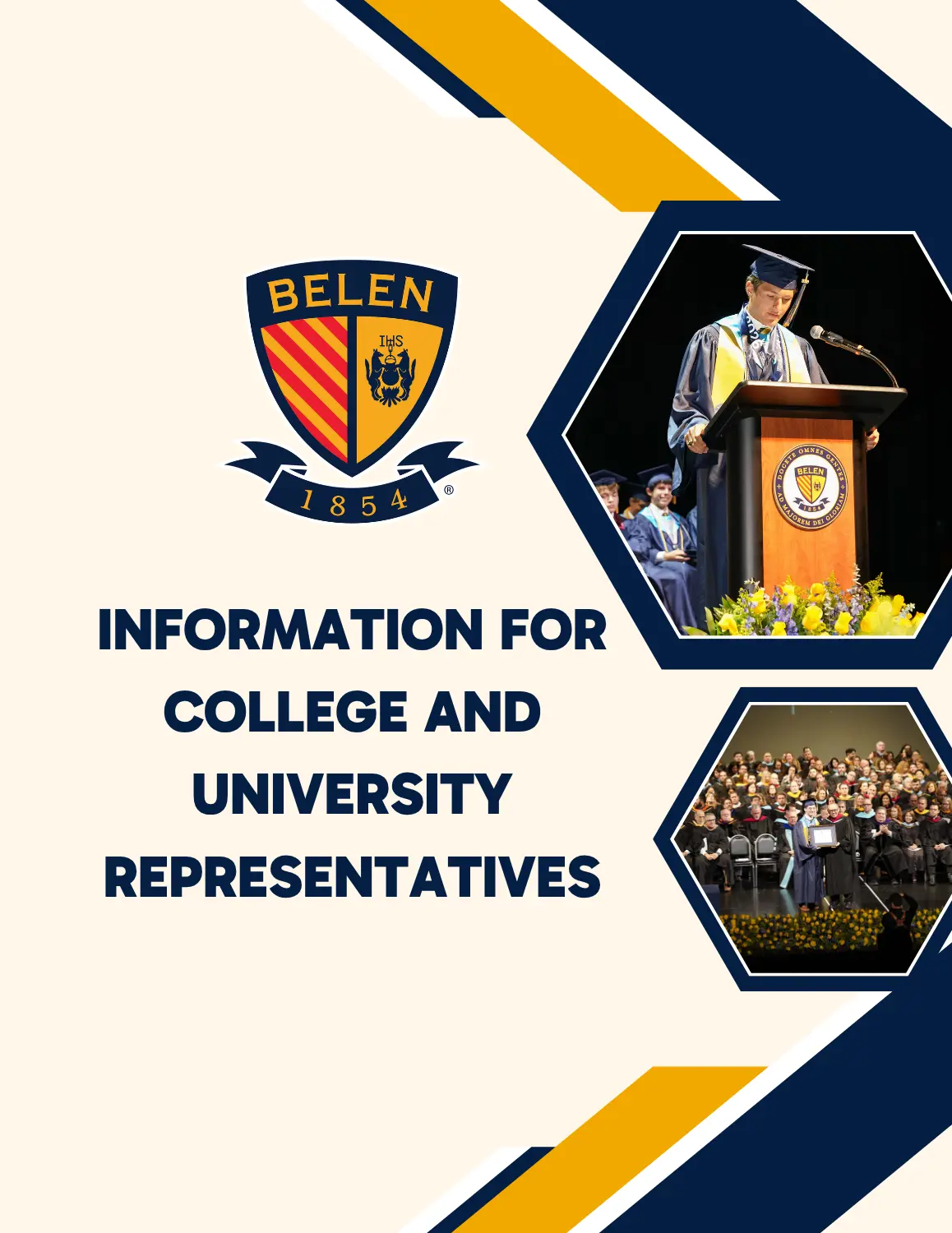 Information for College and University Representatives