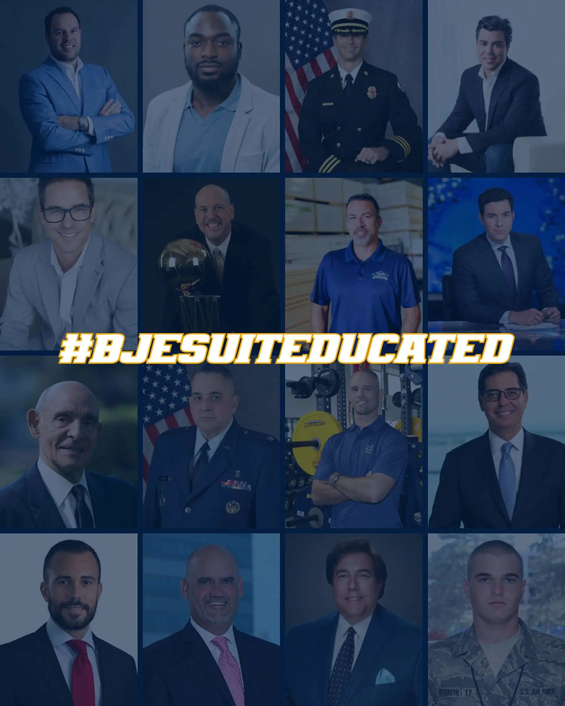 More than 120 Belen alumni have been featured in the #BJesuitEducated annual social meda campaign