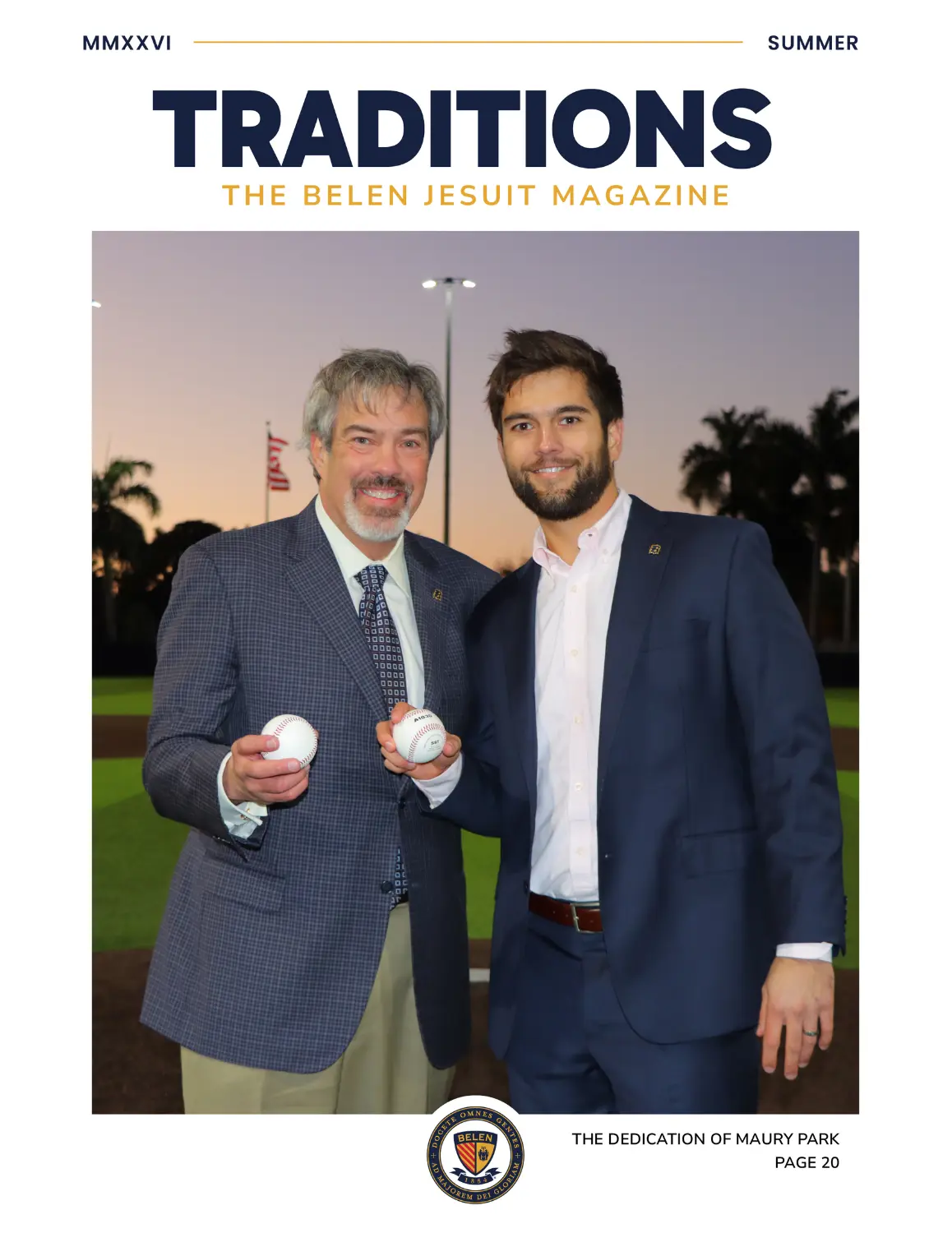 Belen Jesuit Summer 2026 Traditions Magazine Cover
