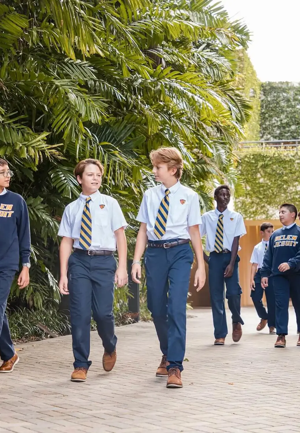 Belen Jesuit students are blessed to enjoy a 34-acre campus, offering ample space for pristine fields, outdoor spaces, state-of-the-art classrooms, and facilities.