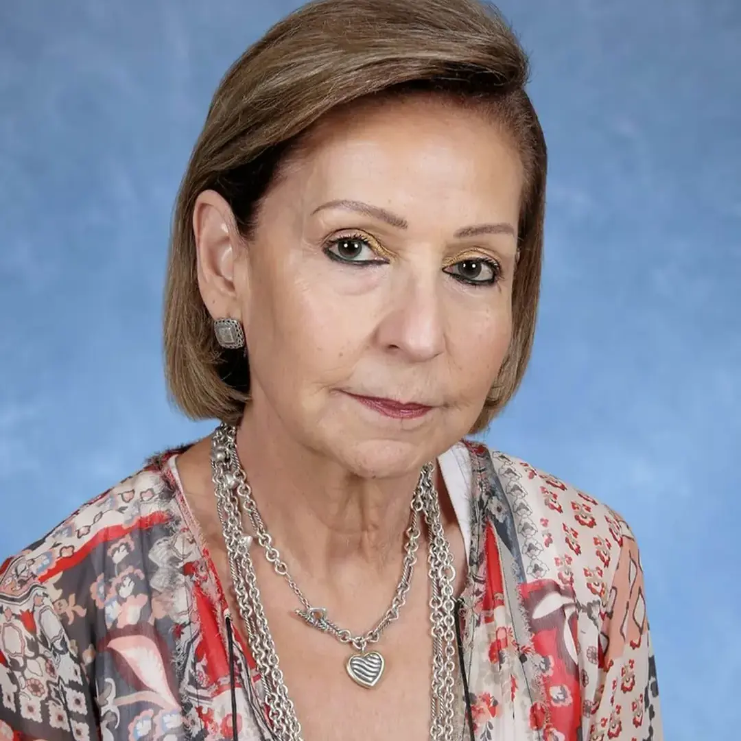 Yearbook Picture of Belen Jesuit Registrar Teresita Elias