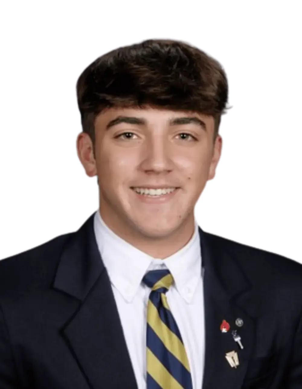 Student Council member Ernesto Diaz, class of 2027