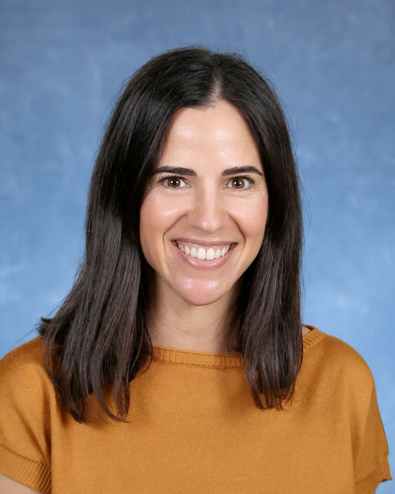 Yearbook picture of Belen Jesuit Data & Special Projects Manager, Aida Fernandez-Magarino 
