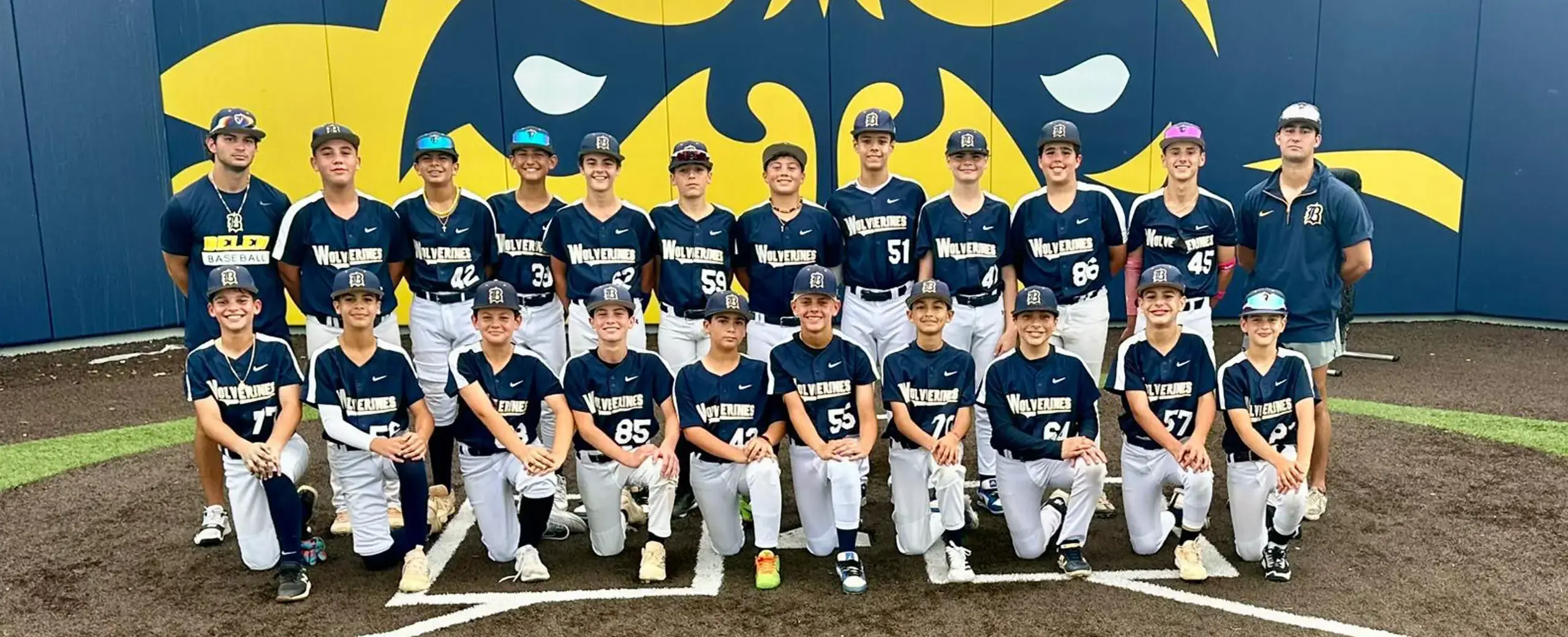 Belen Jesuit MS Baseball Team
