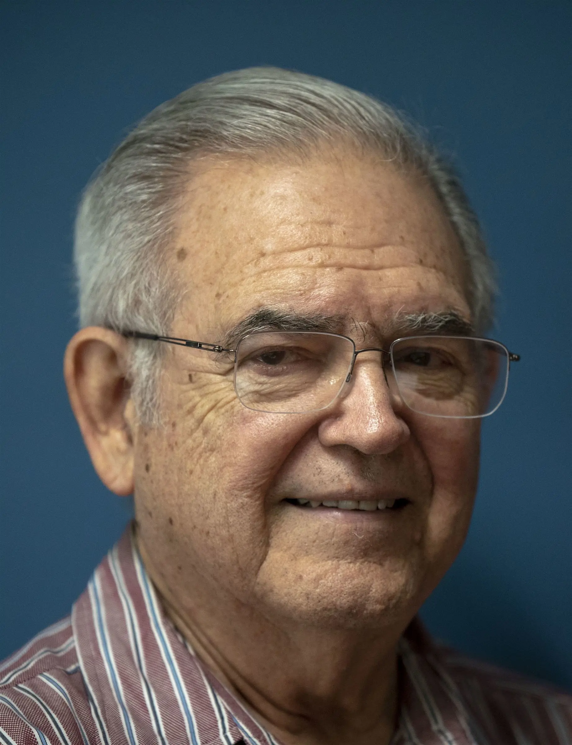 Yearbook picture of Belen Jesuit Alumni Office Volunteer Reinaldo Ramos, class of 1955