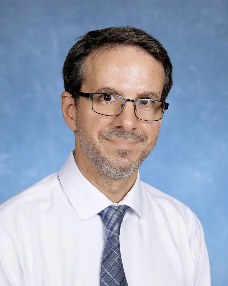 Yearbook picture of Francisco Javier Vázquez, Admissions Counselor