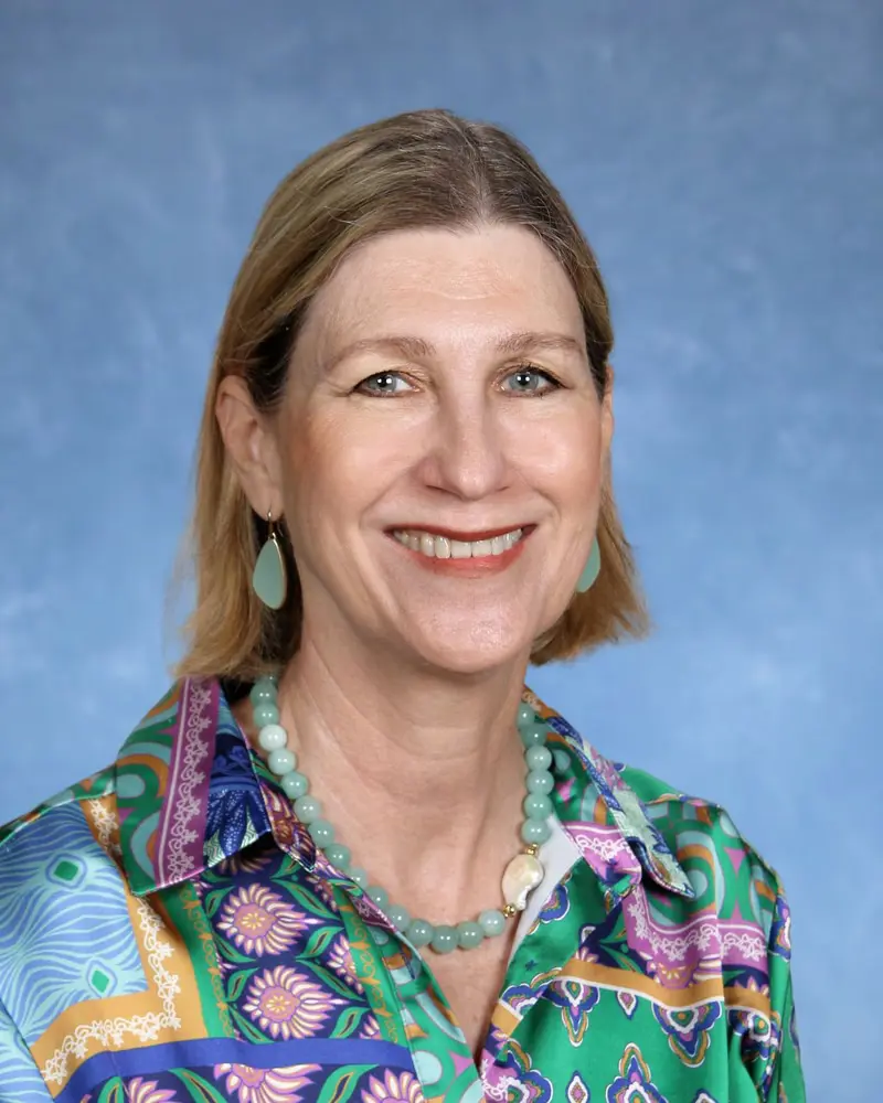 Yearbook picture of Belen Jesuit Assistant Director of Enrollment, Yvonne von der Osten